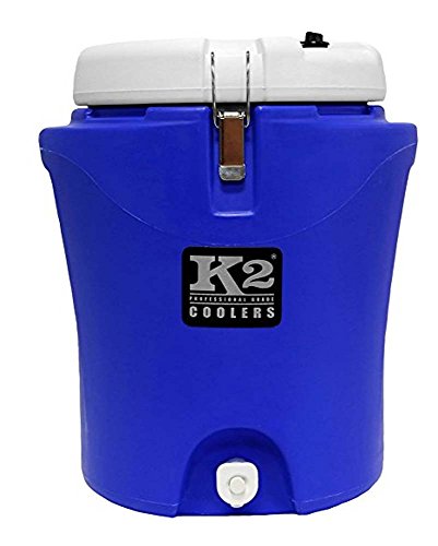 K2 Coolers Water Jug, Blue/White, 5 Gallon