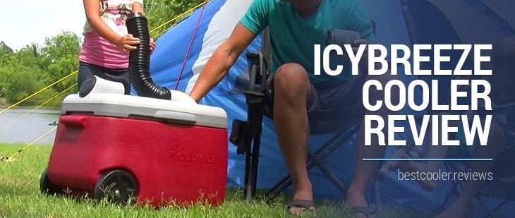 IcyBreeze Cooler Review AC Cooler To Keep You and Your Drinks Cool