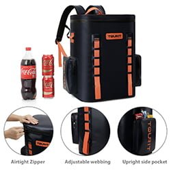 Tourit backpack cooler design