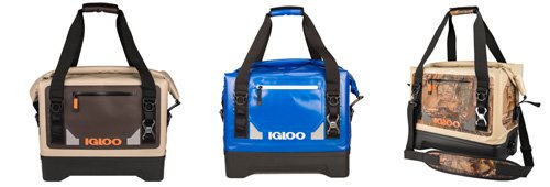 igloo soft cooler with hard liner