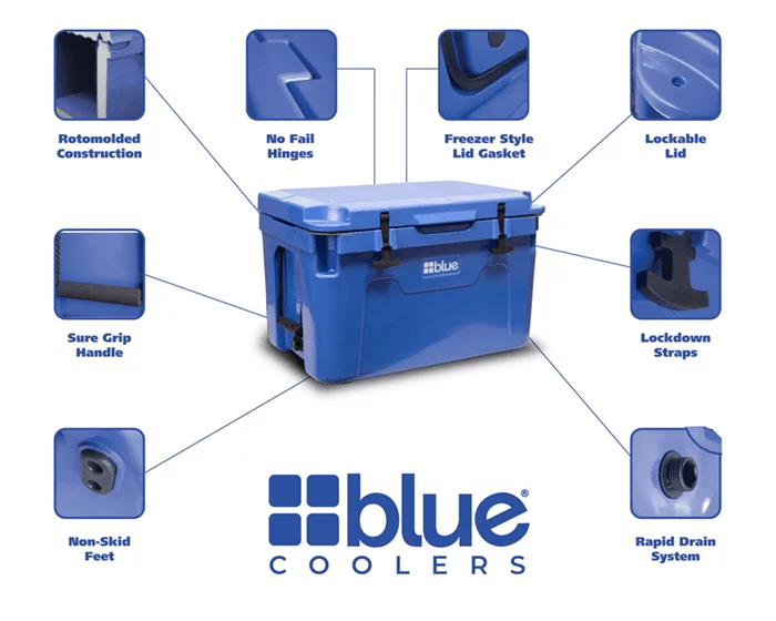 blue coolers Features Benefits