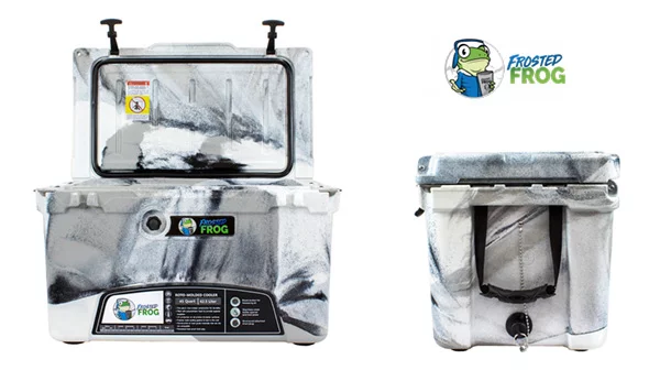 frosted Frog ice chest