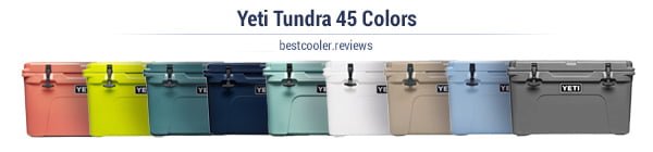 Yeti tundra 45 colors