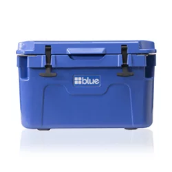 Blue Cooler For Keeping Ice