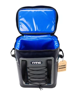 open lid interior rtic soft back pack