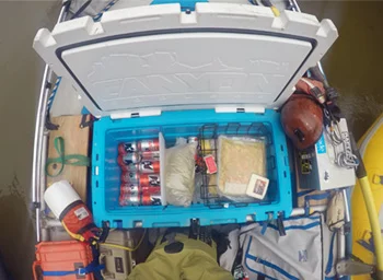 rafting ice chest