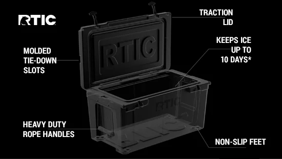 rtic mid hardcooler features